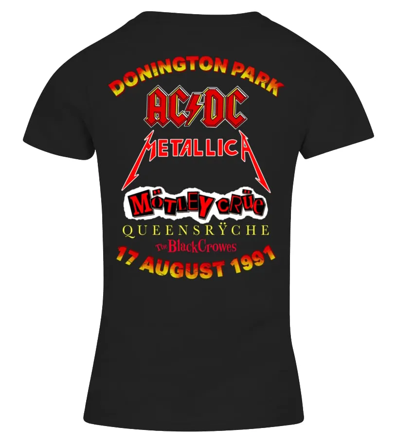 2 SIDE - AC/DC - Monsters of rock Camiseta cuello pico Mujer