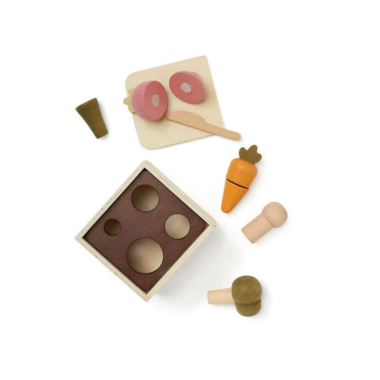 Boite à potager en bois - Mini Jardinière Bistro - Kid's Concept - Beige - Mixte - Enfant beige - 