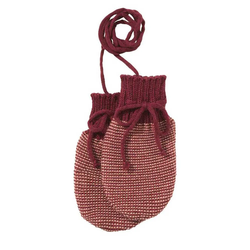 Bonnet bébé en laine mérinos bio tricoté - Béguin Disana