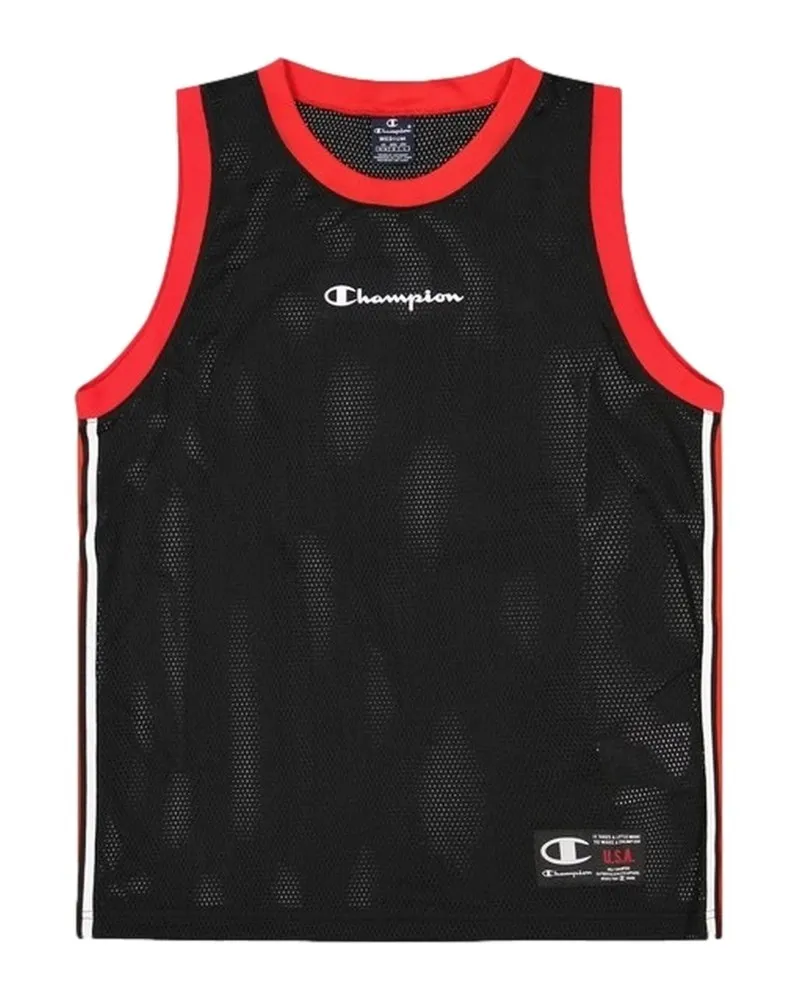 Camiseta champion negra street basket tank top