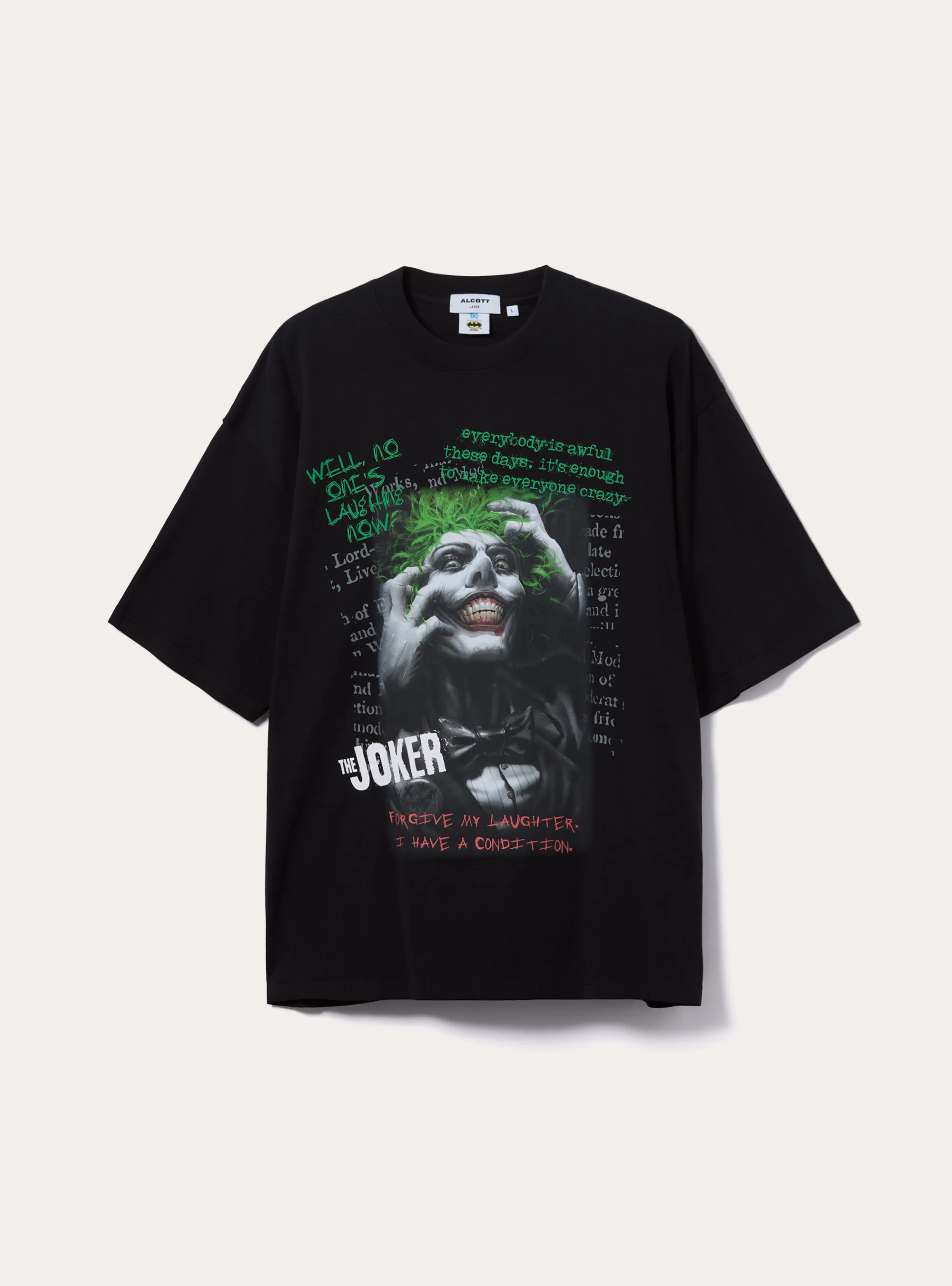 Camiseta DC Batman con estampado Joker