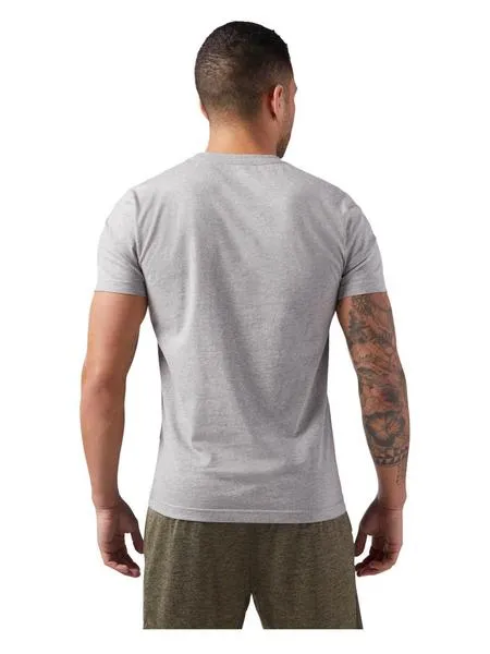 camiseta reebok linear read gris