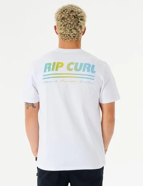 Camiseta RIP CURL SURF REVIVAL DECAL - White