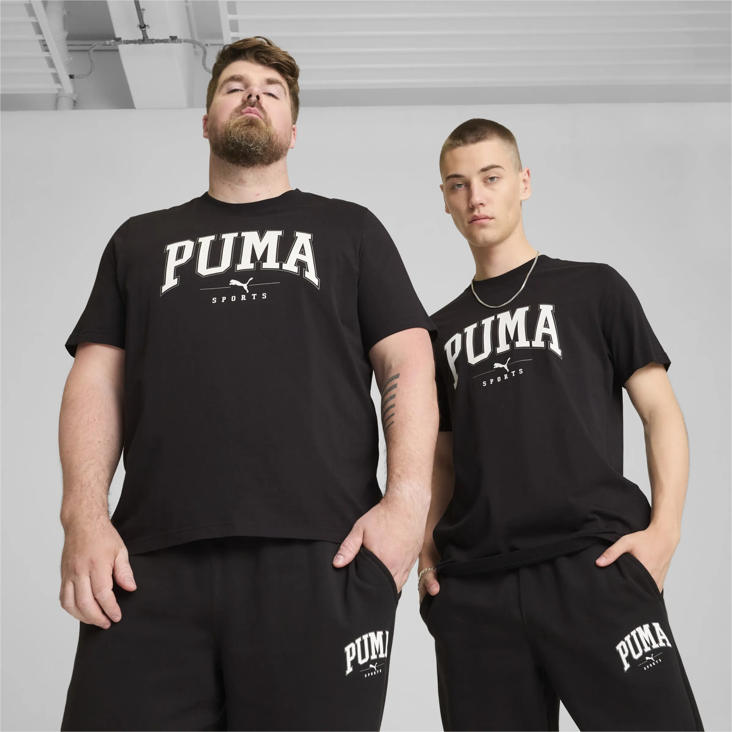 Camiseta 'Squad' PUMA en Negro