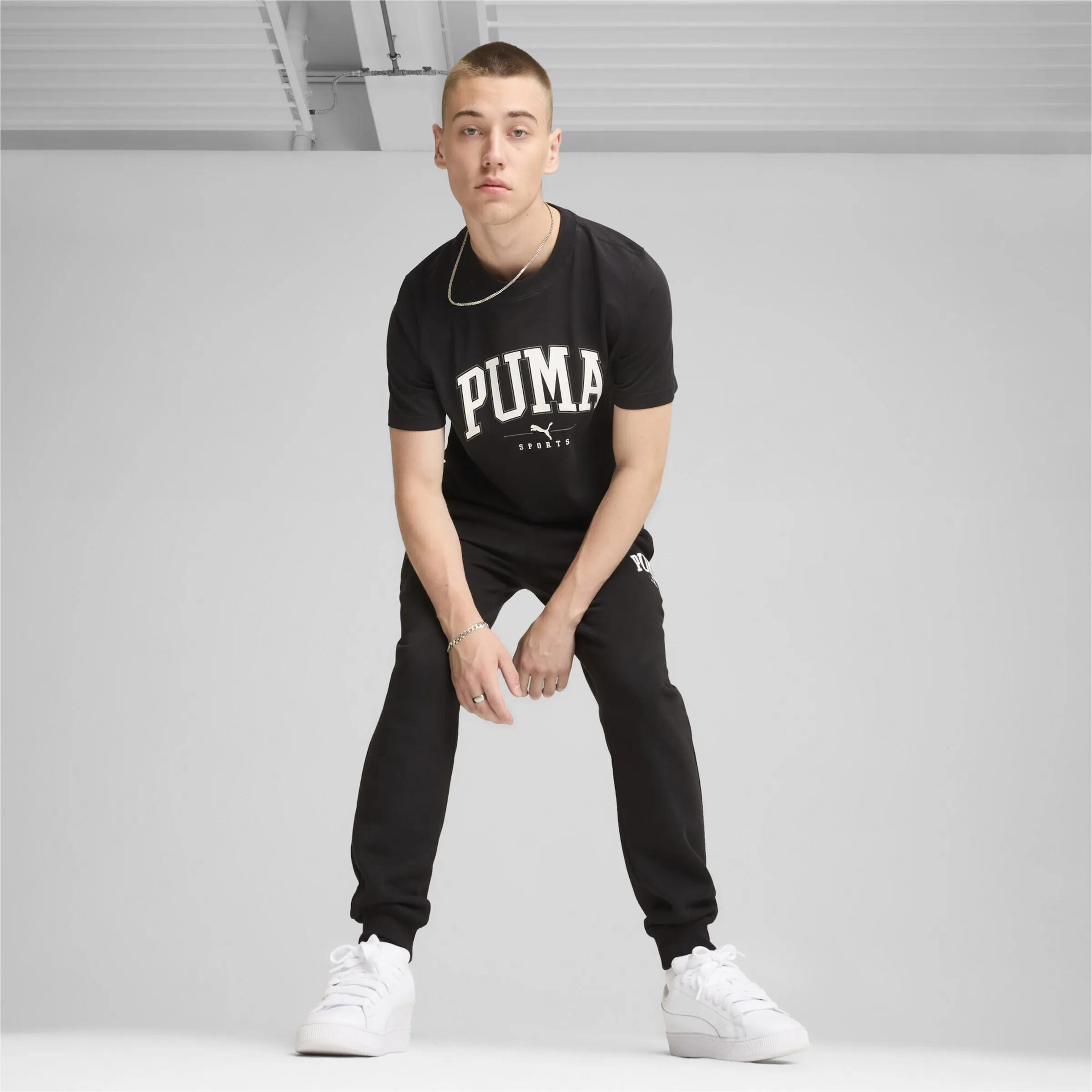 Camiseta 'Squad' PUMA en Negro