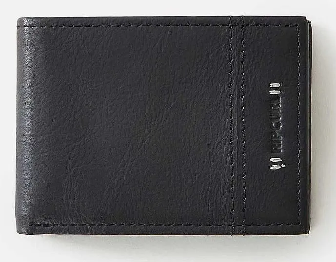 cartera Rip Curl Stacked Rfid Slim - Black - men´s