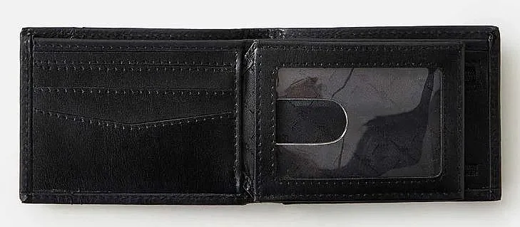 cartera Rip Curl Stacked Rfid Slim - Black - men´s