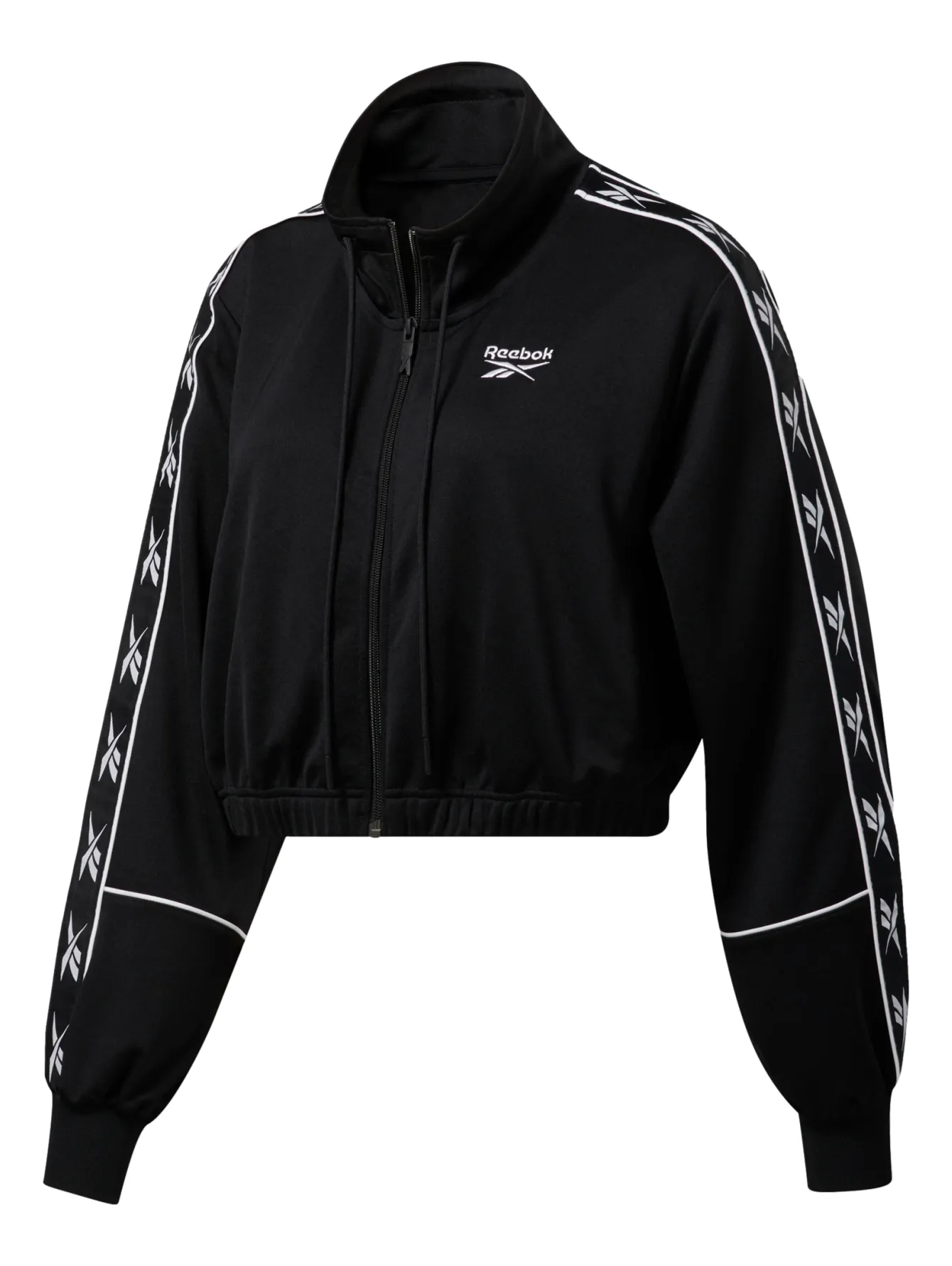 Chamarra Reebok Cl F Poly Taped Tracktop Para Mujer