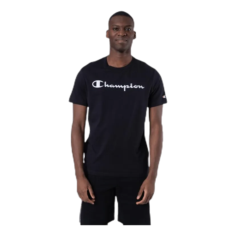 Champion Crewneck T-Shirt Black