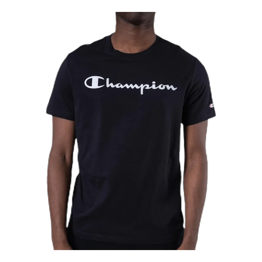 Champion Crewneck T-Shirt Black