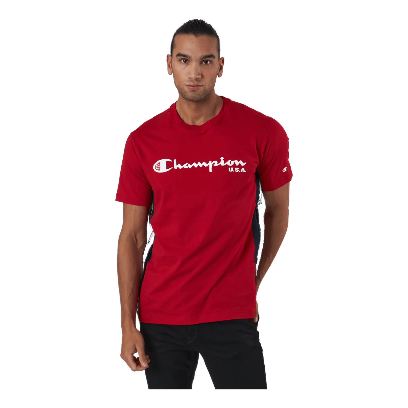 Champion Crewneck T-shirt Haute Red