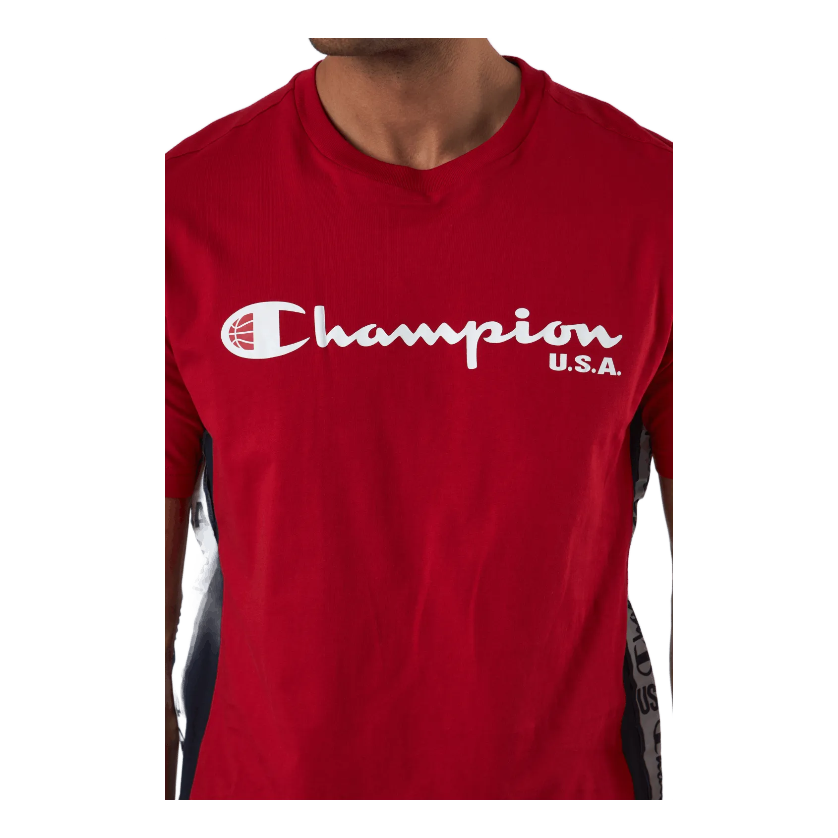 Champion Crewneck T-shirt Haute Red