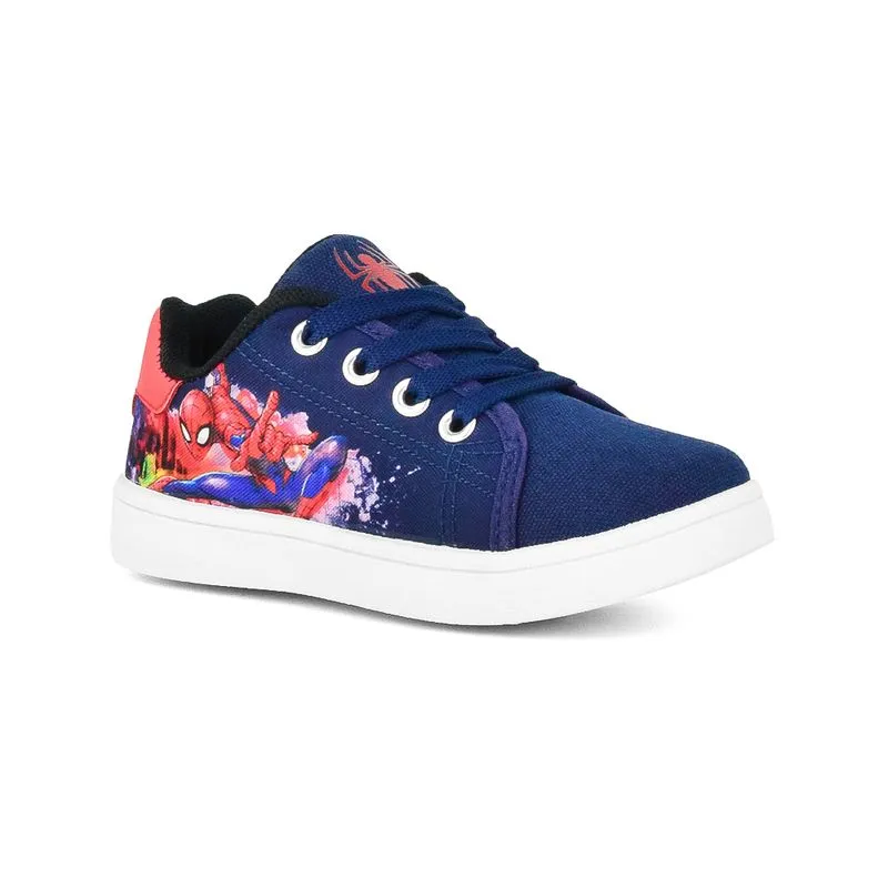 CHAMPION DEPORTIVO MARVEL HOMBRE ARAÑA SPIDERMAN NAVY