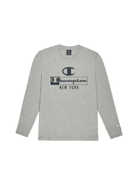 CHAMPION-Long Sleeve Crewneck T-Shirt-BS501