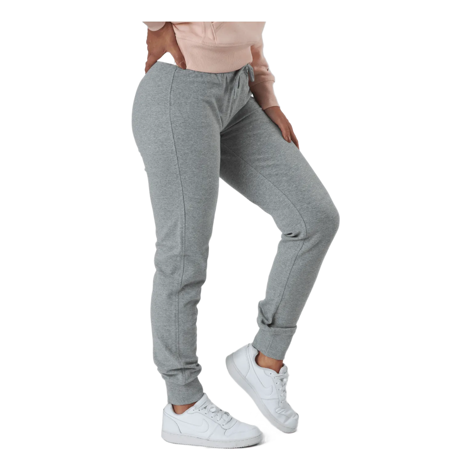 Champion Rib Cuff Pants Gray Melange Light