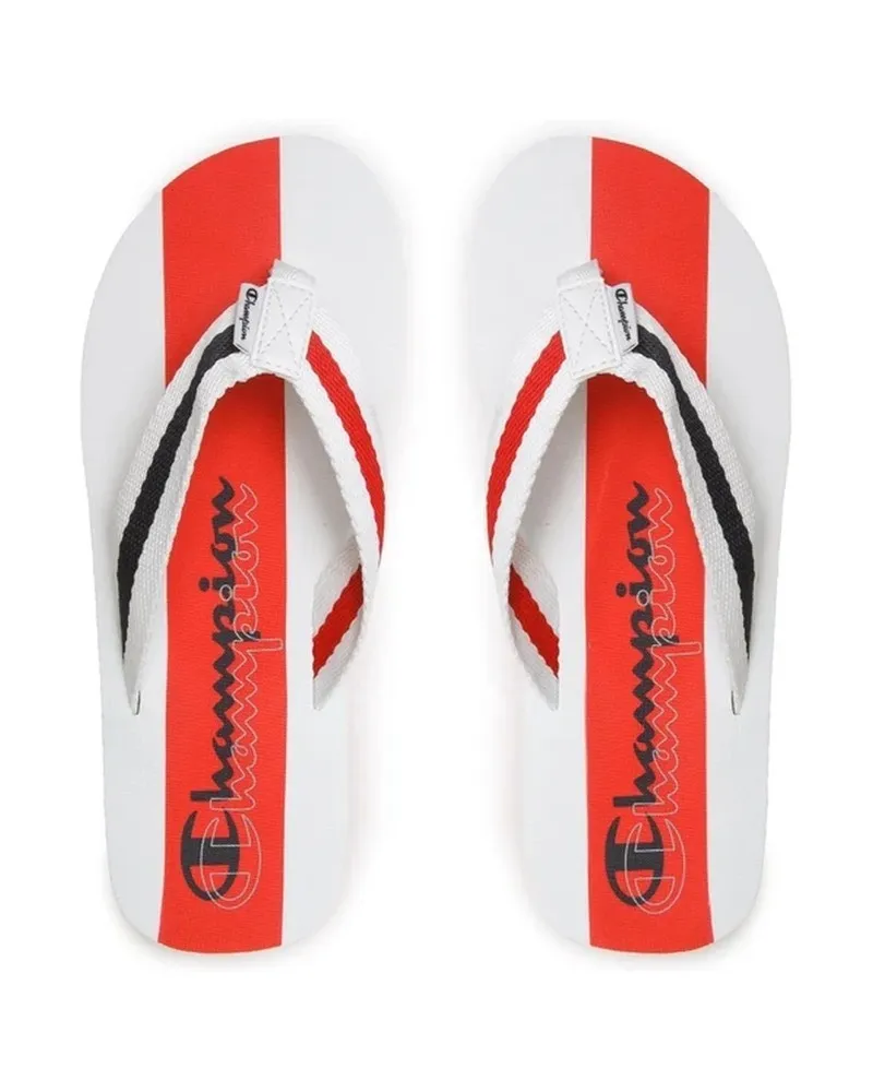 Chanclas champion blancas web evo flip flop slipper