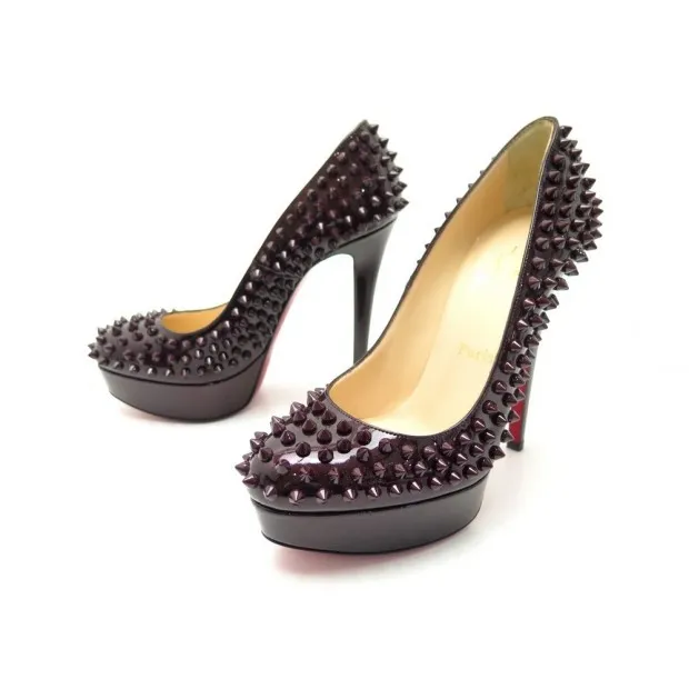 CHRISTIAN LOUBOUTIN ESCARPINS bianca spike a talons