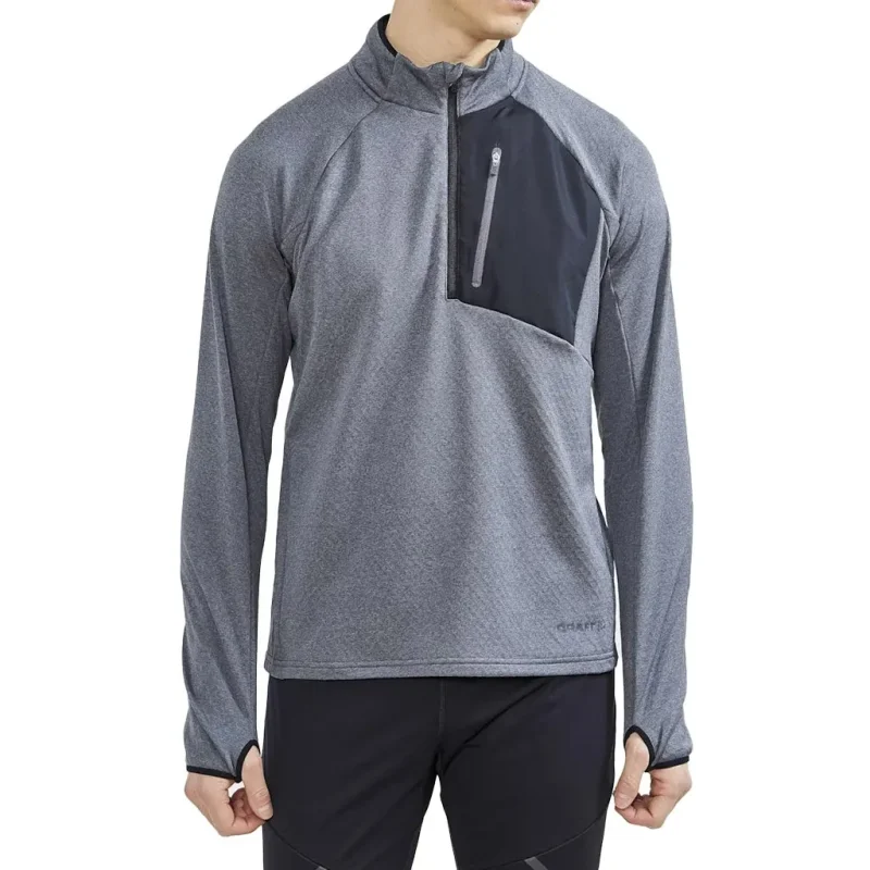 CRAFT Core Trim Thermal Midlayer /gris melange