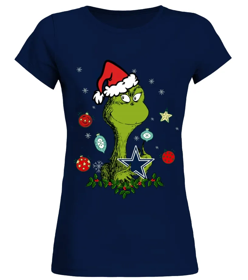 DC Grinch Face T-Shirt Camiseta cuello redondo Mujer