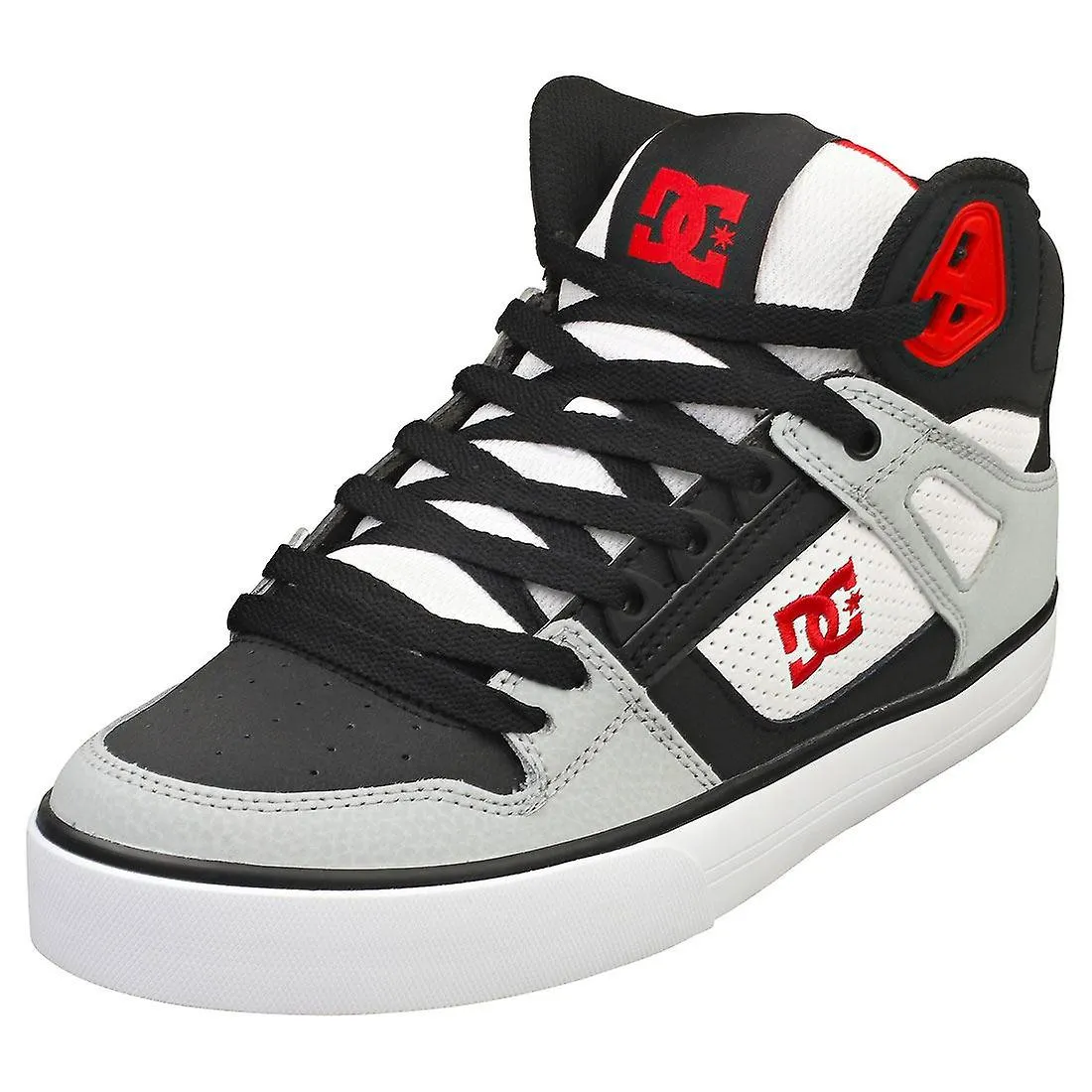 DC Shoes Pure High-top Wc Mens Skate Trainers in Black Grey