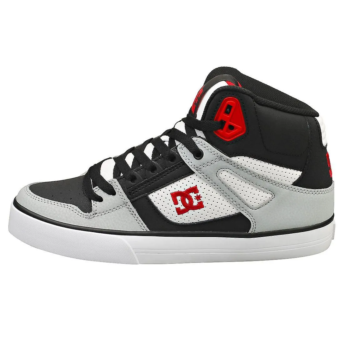 DC Shoes Pure High-top Wc Mens Skate Trainers in Black Grey