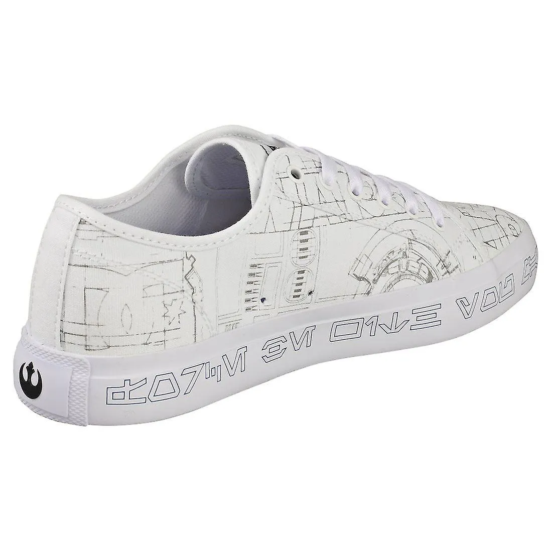 DC Shoes Star Wars Manual Entrenadores de Skate para Hombre en Blanco Azul