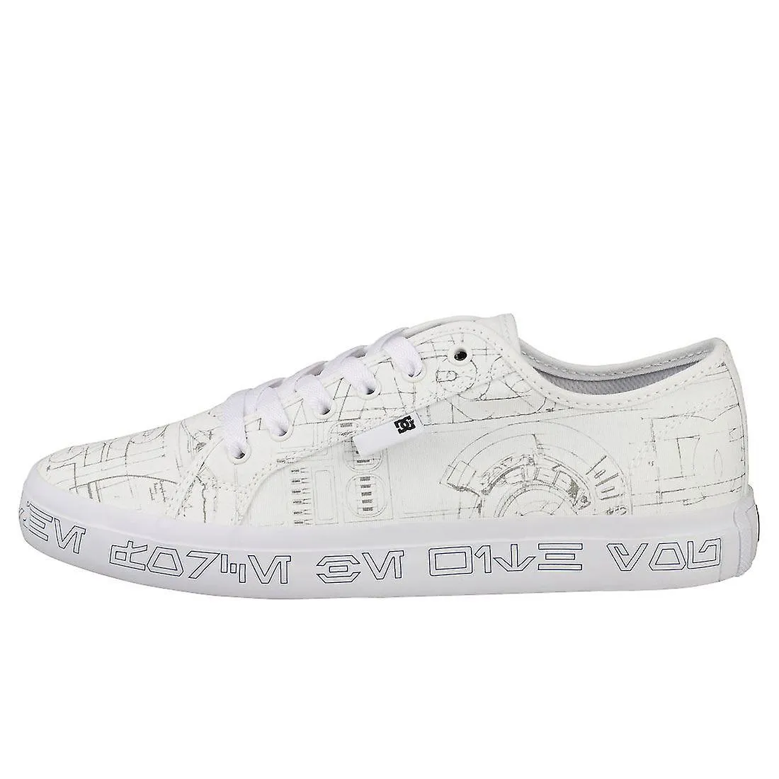 DC Shoes Star Wars Manual Entrenadores de Skate para Hombre en Blanco Azul