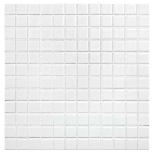 Filet de mosaïque en céramique White S