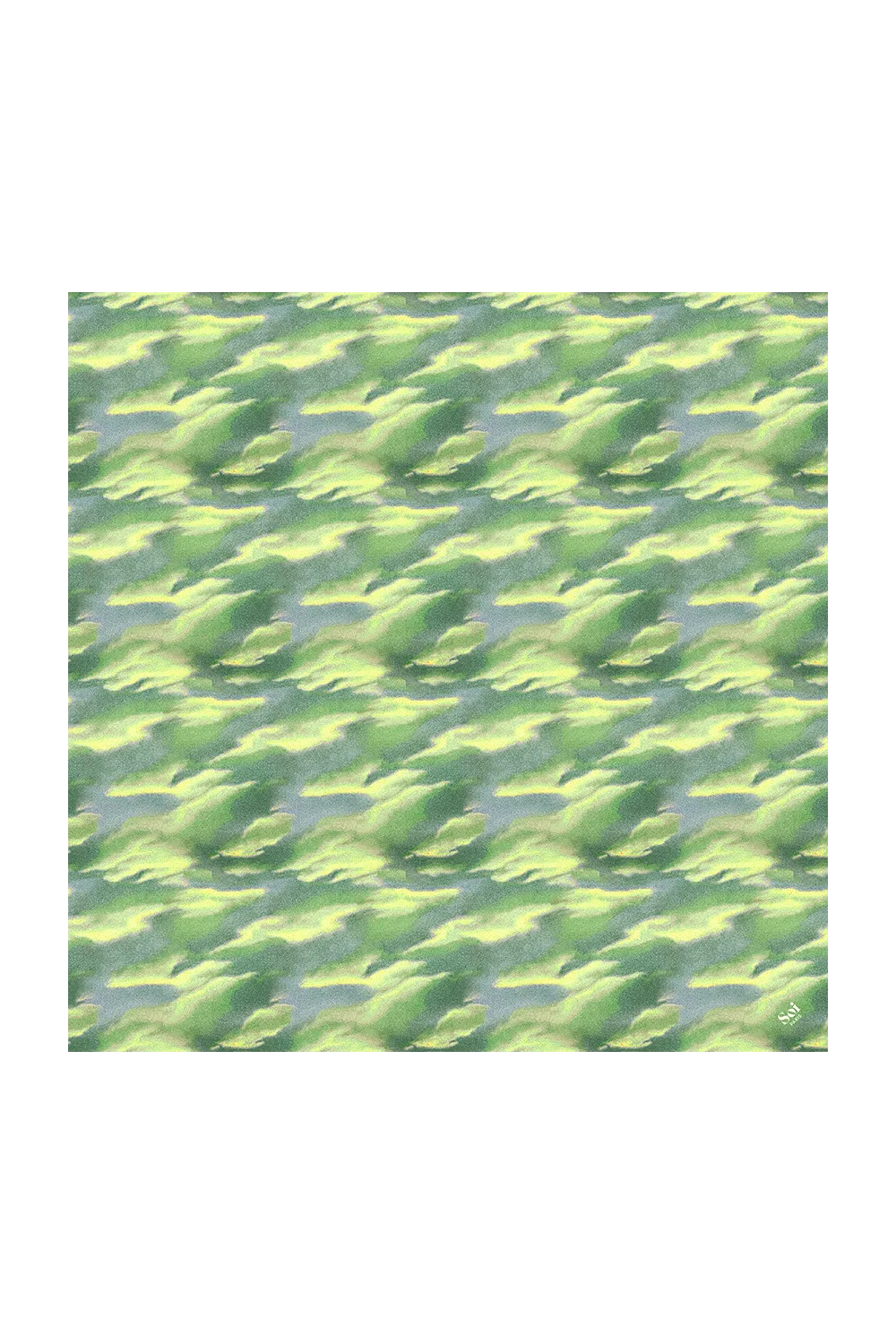 Foulard en soie Boréal