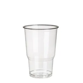 Gobelets boissons froides en p.l.a. 0,25 l Ø7,8cm 11cm transparent par 2100