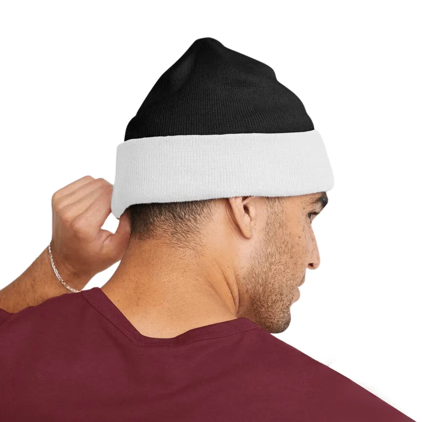 Gorro Champion Logo Negro Blanco