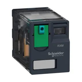 Harmony Relay RXM - relais miniature - embrochable - test - 3OF - 10A - 24VDC - RXM3AB1BD