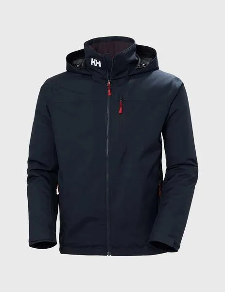 Helly Hansen Crew Hooded Midlayer Chaqueta azul para hombre