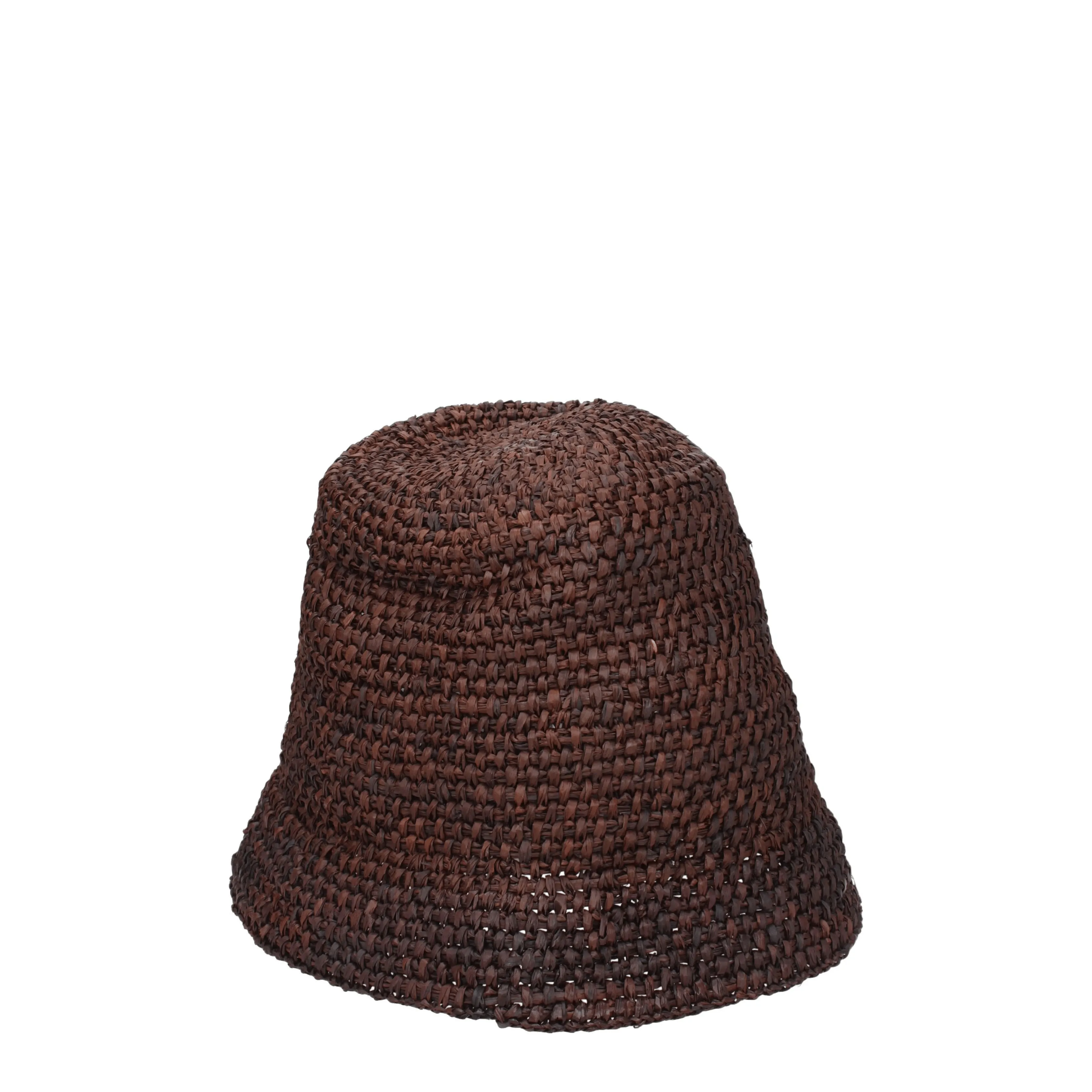 Jacquemus Hats Men Rafia Brown / Chef de Moro