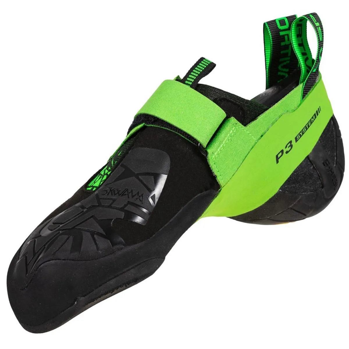 la sportiva Skwama Vegan Black/flash Green