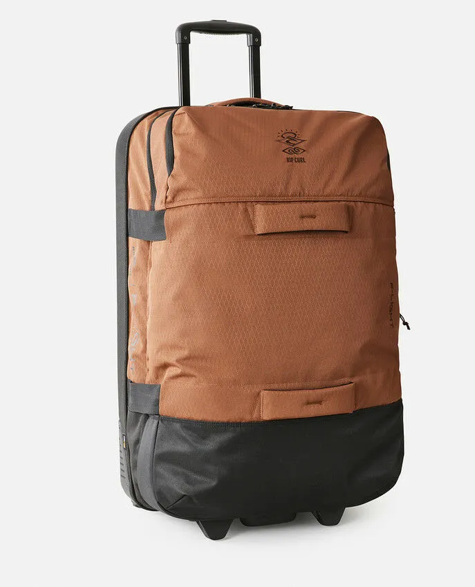 Maleta Rip Curl F-Light Global 110 litros-Marrón