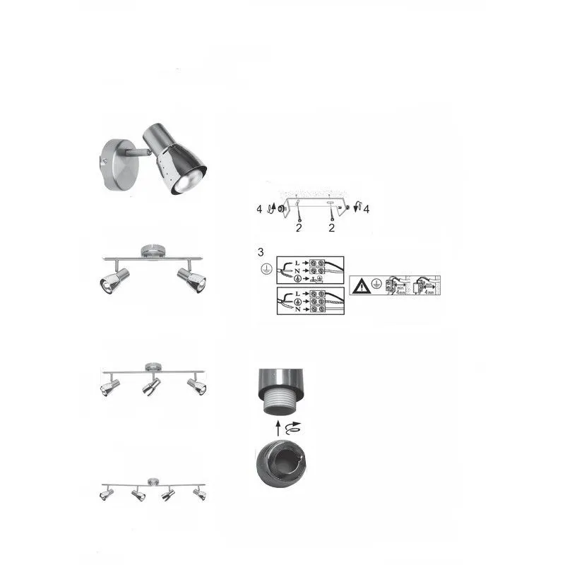 Metalen wandlamp koper, Rieko