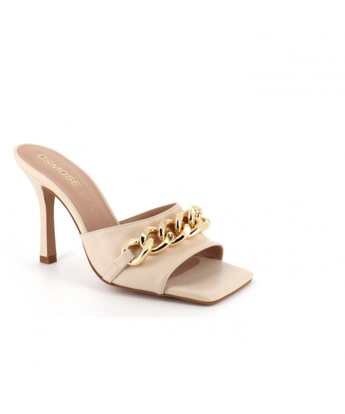 mules cuir beige signées Osmose Shoes Paris est un incontournable de cette saison printemps/été 2021.