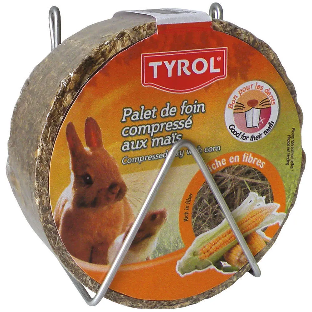 Palet de foin compressé aux maïs soufflé : 240 grammes