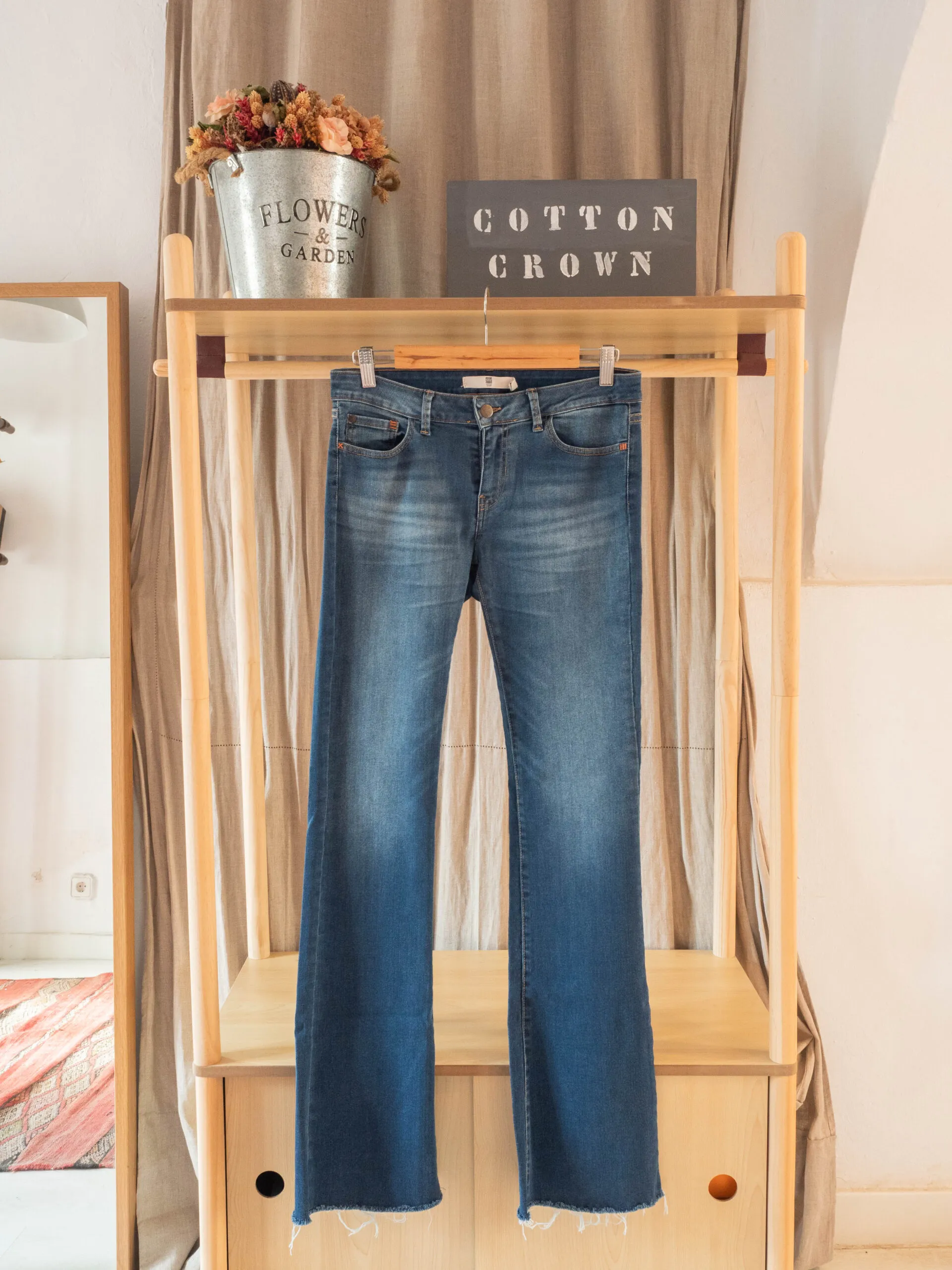 Pantalón Campana Denim