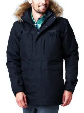 parka helly hansen coastal negro