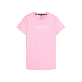 Playera Manga Corta Puma para Mujer Womens Graphic Tee Train Rosa