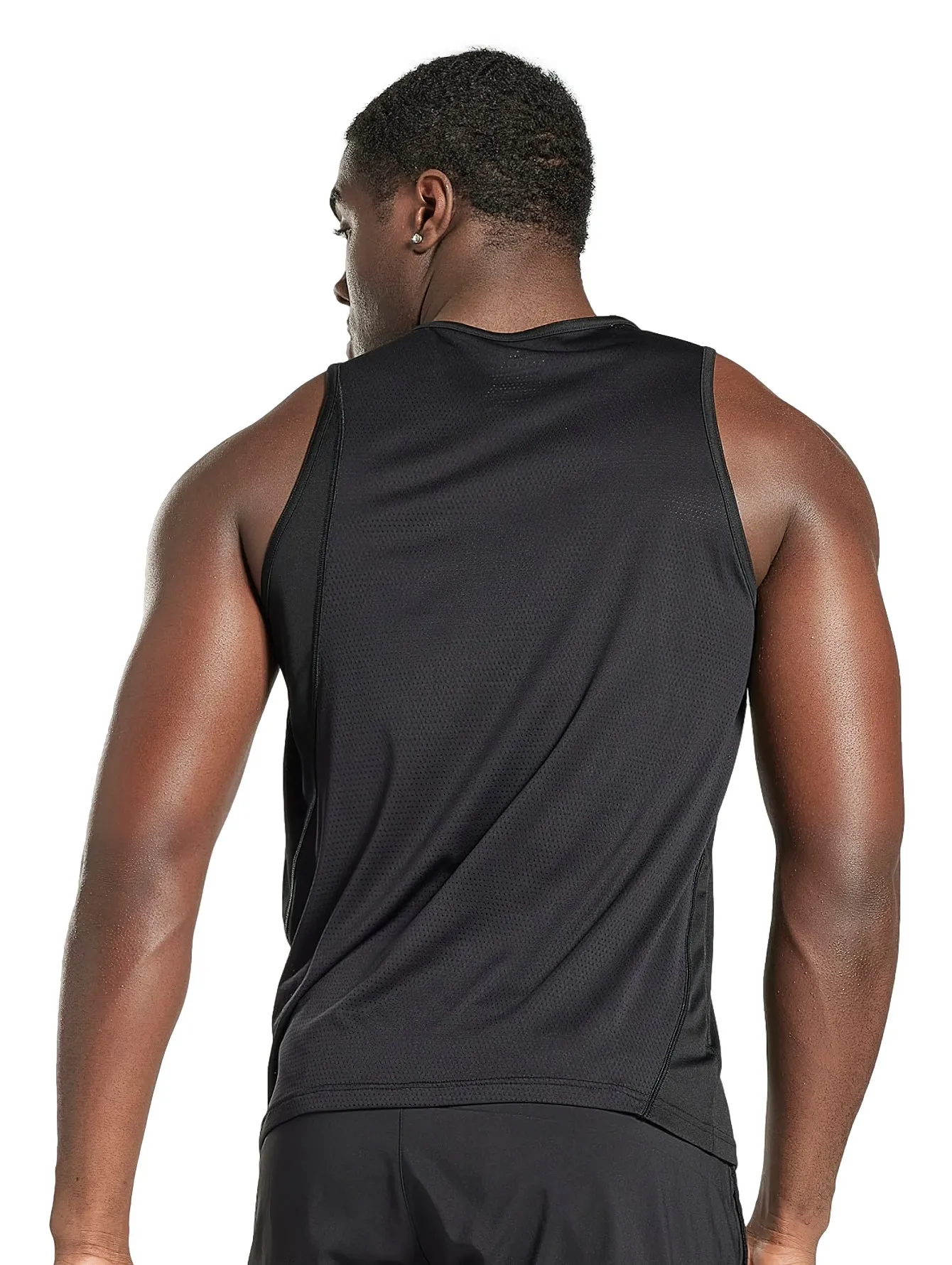 Playera Reebok Speedwic Negro Para Hombre