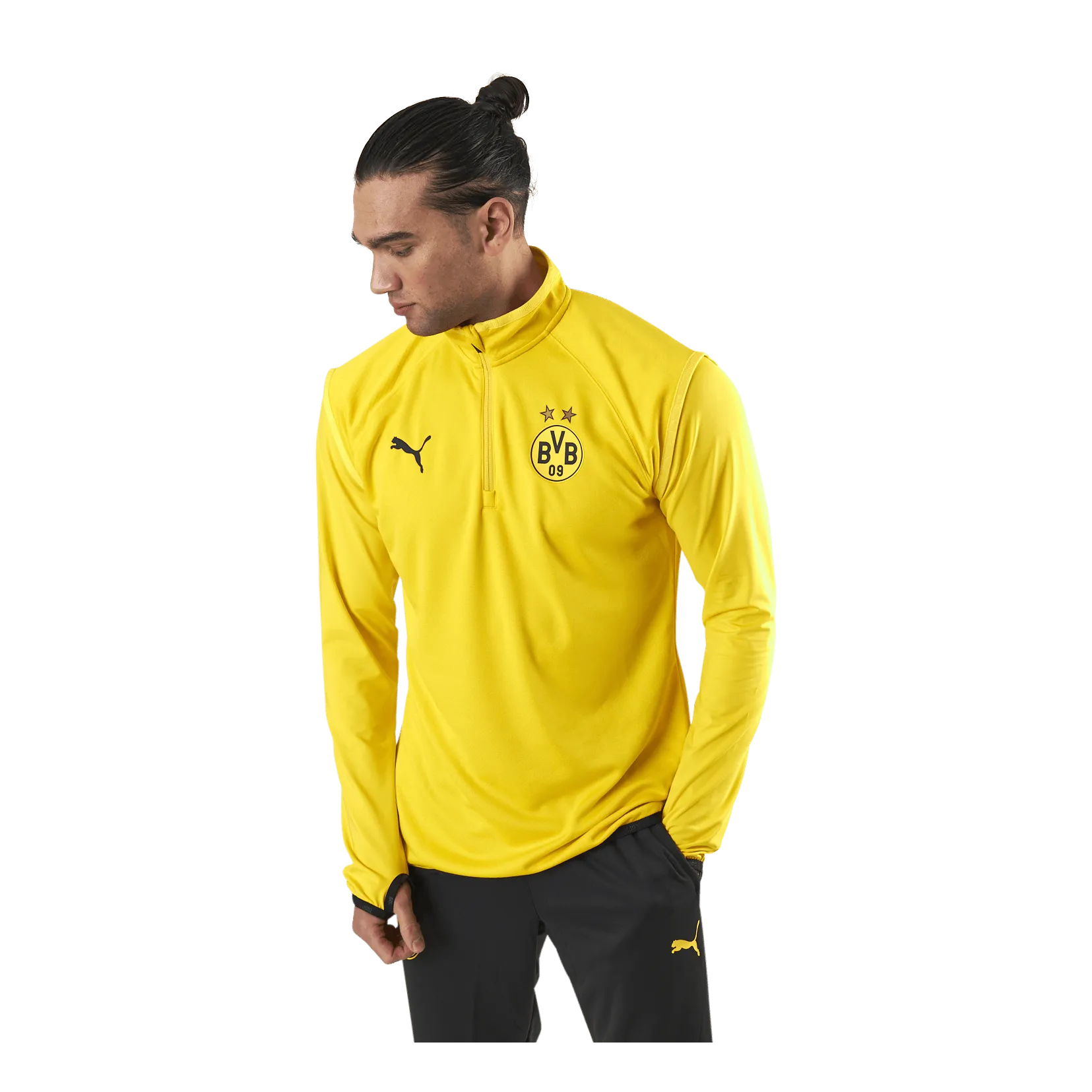 Puma BVB Warmup Midlayer Black/Yellow