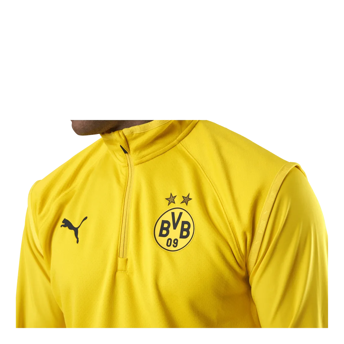 Puma BVB Warmup Midlayer Black/Yellow