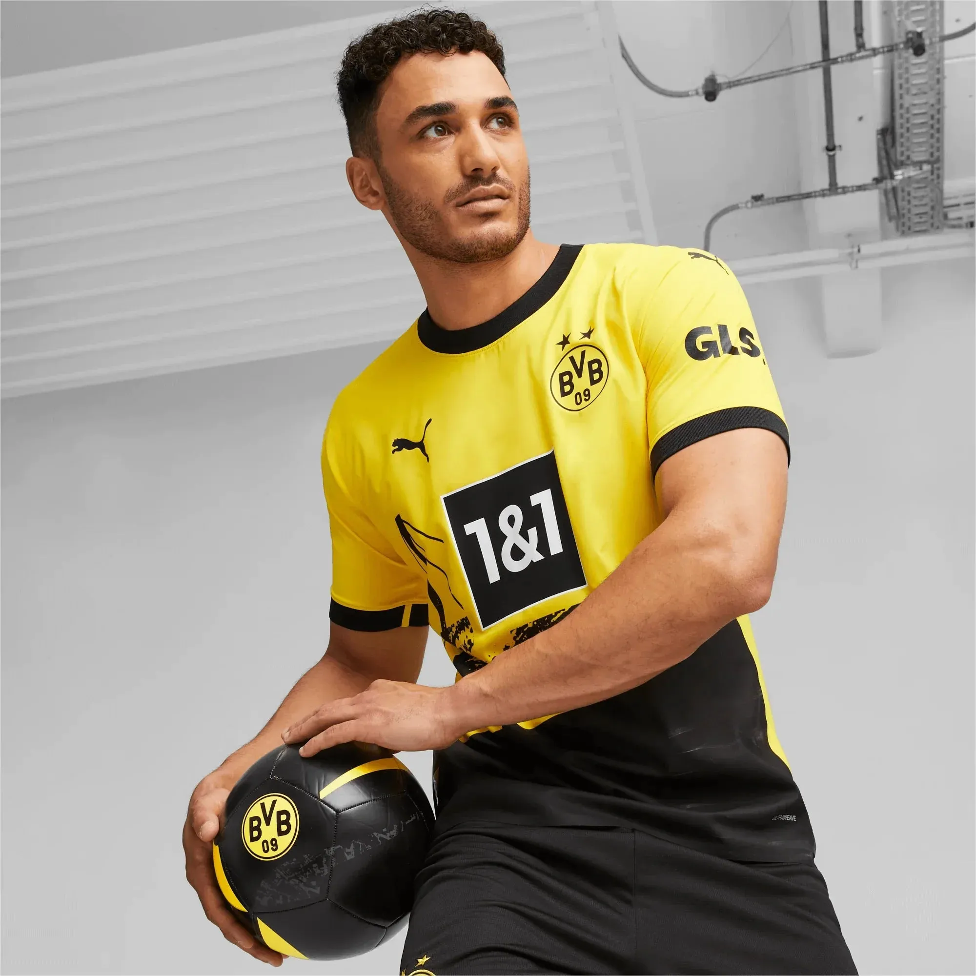 PUMA Camiseta auténtica del Borussia Home 23 para hombre