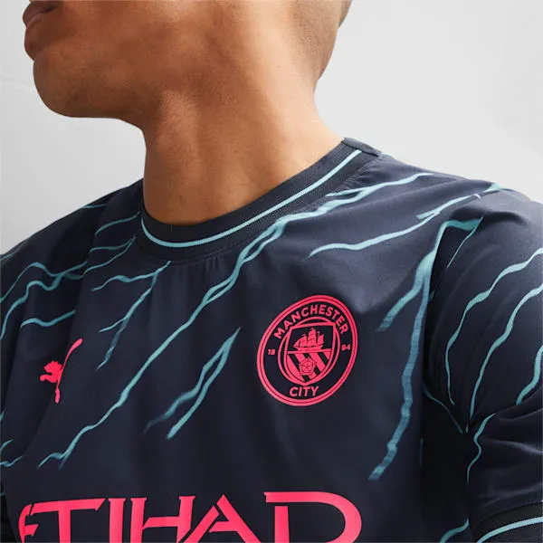 PUMA Camiseta auténtica Manchester City 3RD 23 para hombre 