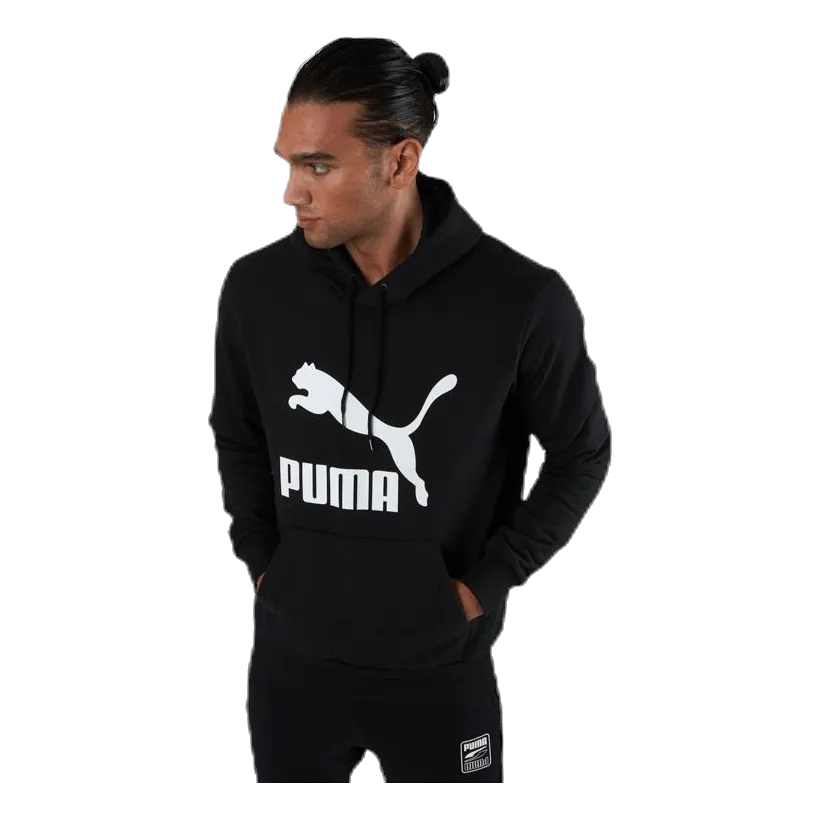 Puma Classics Logo Hoodie Black