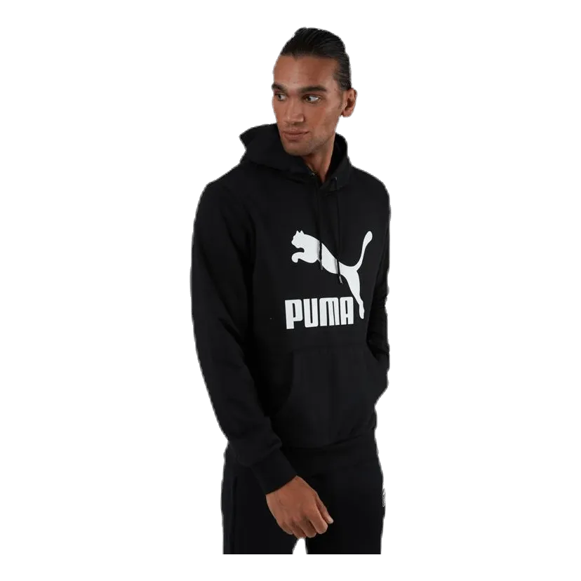 Puma Classics Logo Hoodie Black