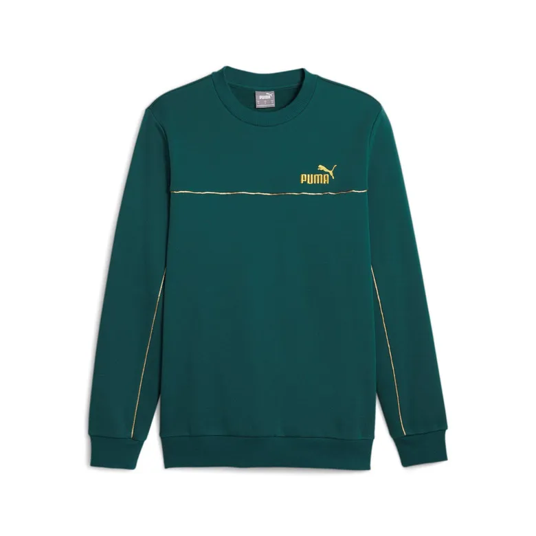 Puma ESS+ MINIMAL GOLD Crew "Malachite"